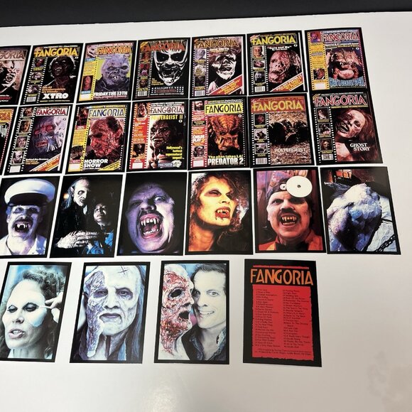1992 Fangoria Horror Collector Card Lot Partial Set Comic Images US * READ BELOW - Picture 9 of 10